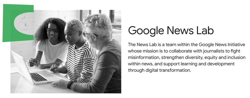  Google News Lab