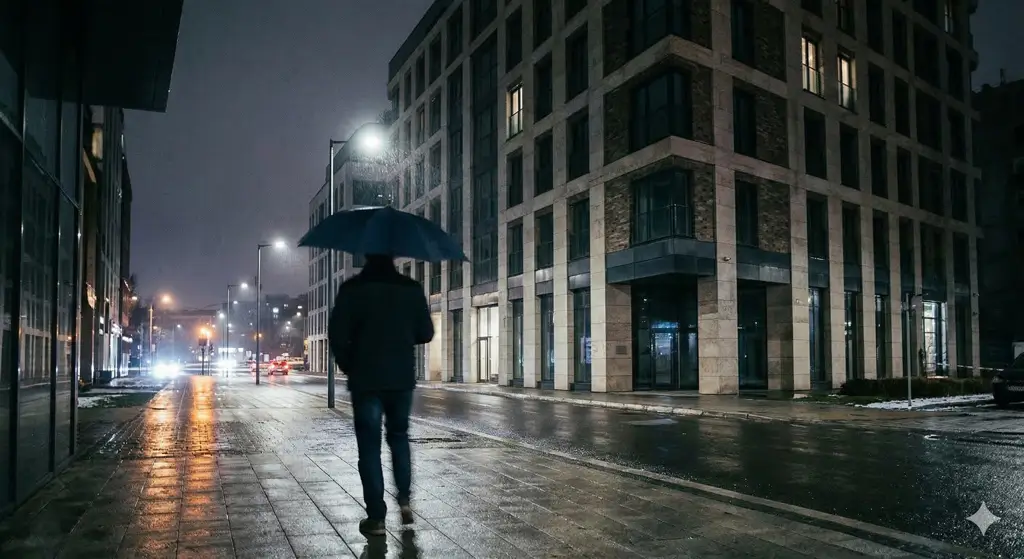 naselba so moderni zgradi